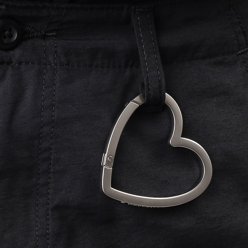  серебряный карабин Carhartt WIP Silver heart Carabiner I028079-silver - цена, описание, фото 3